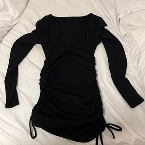 black dress from princess polly